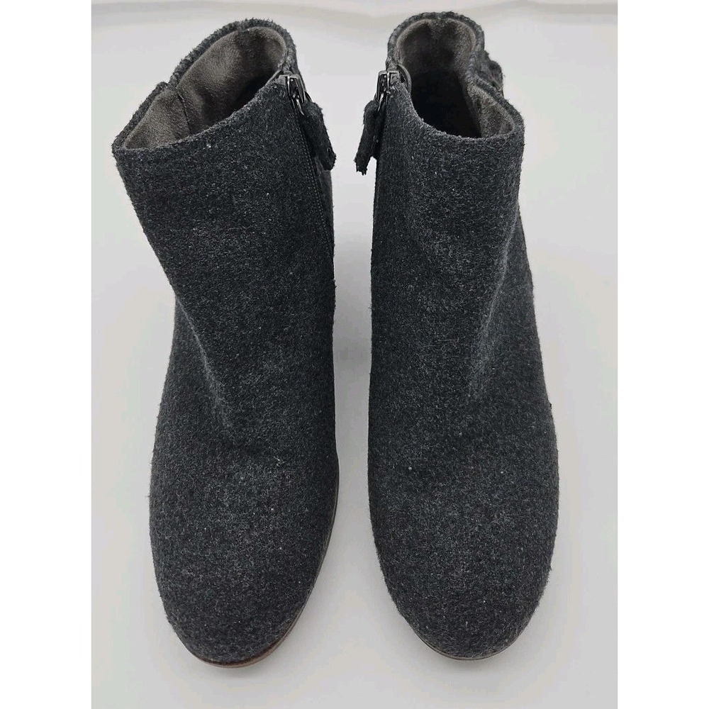 Dr. Scholls Women's Chloe Wedge Ankle Boots Charcoal Gray